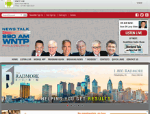 Tablet Screenshot of newstalk990.com